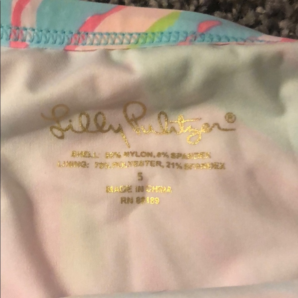 Lilly Pulitzer kids bathing suit one piece - Picture 3 of 4